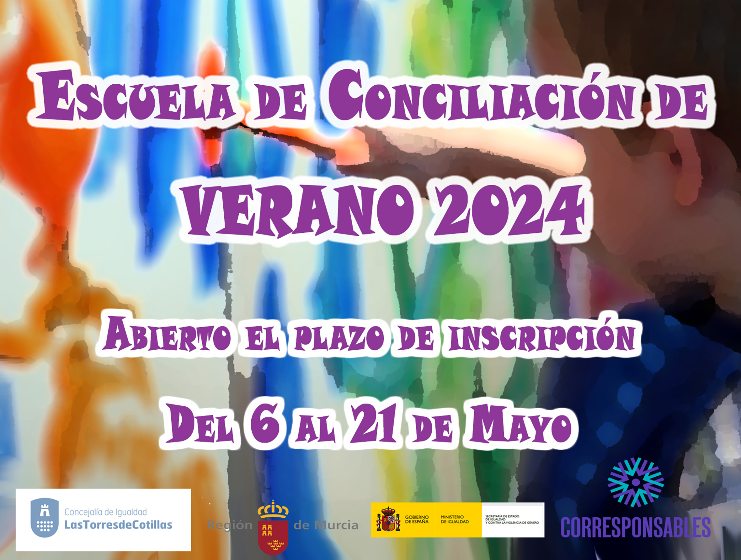 El programa Concilia Verano ofrece en julio y agosto 290 plazas para menores de 3 a 12 años