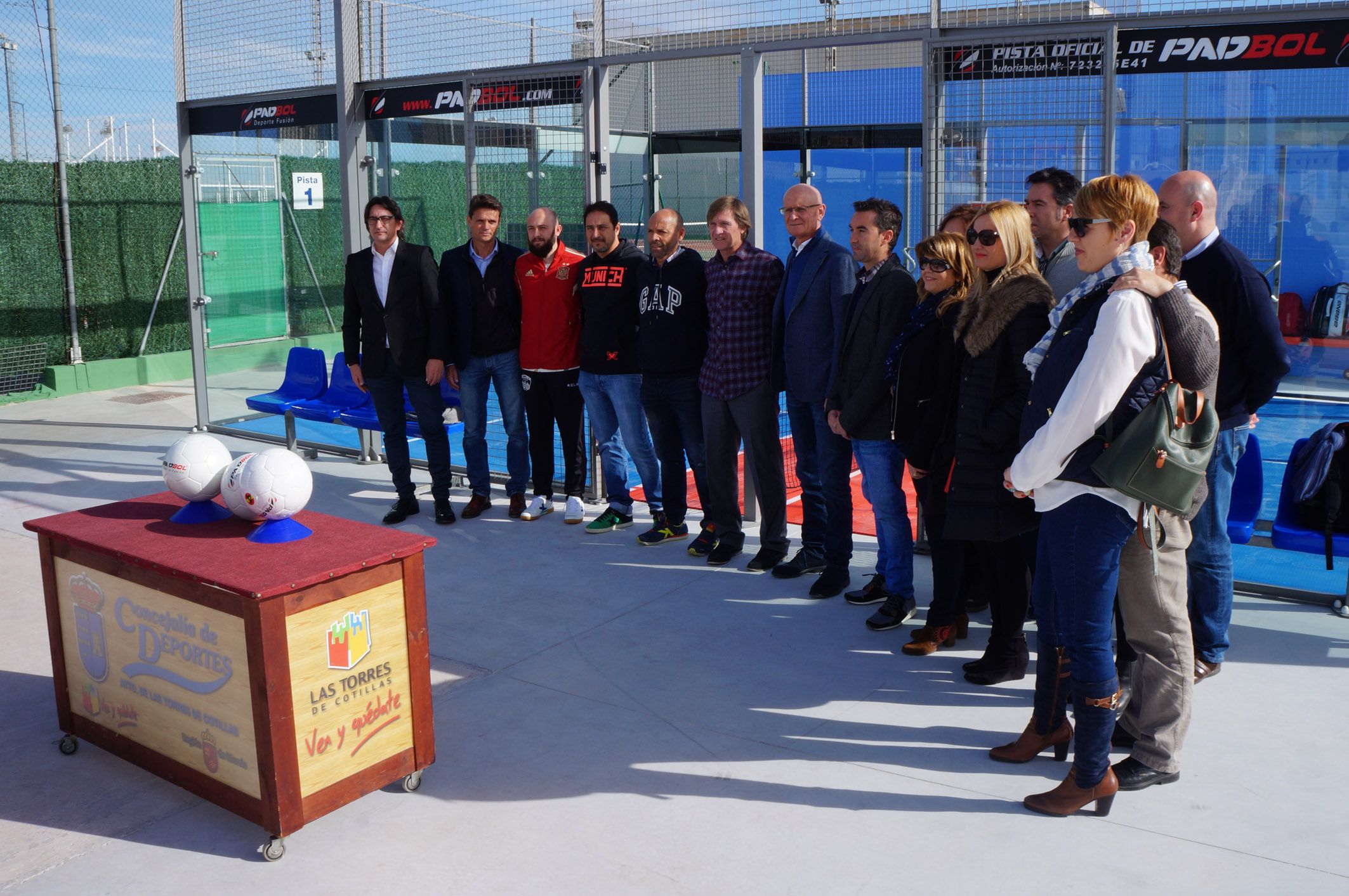 Las Torres de Cotillas inaugura la primera pista de pádbol de la Región de Murcia5