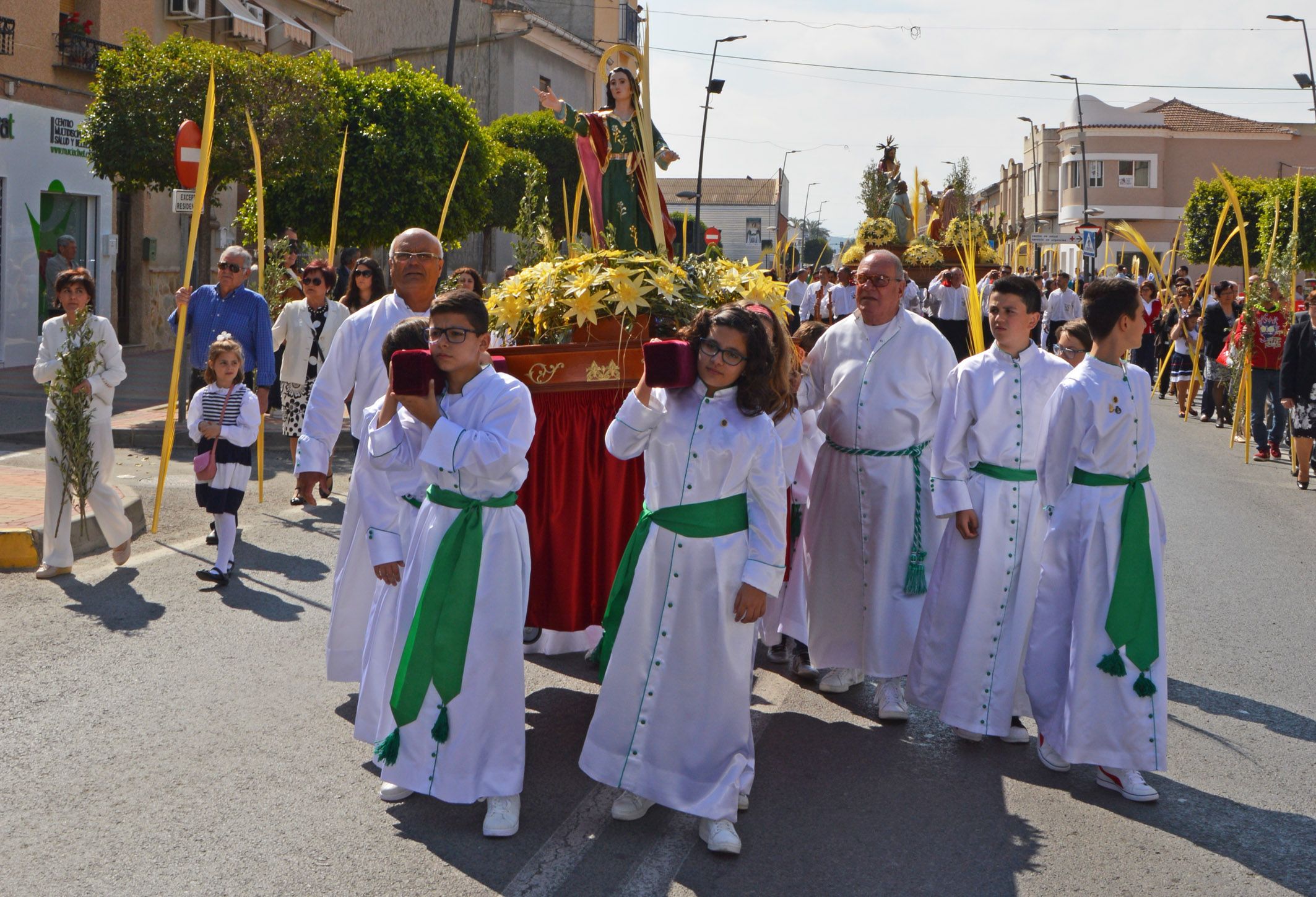 El Domingo de Ramos torreño llena de alegría y bullicio el municipio con sus palmas y ramas de olivo 3