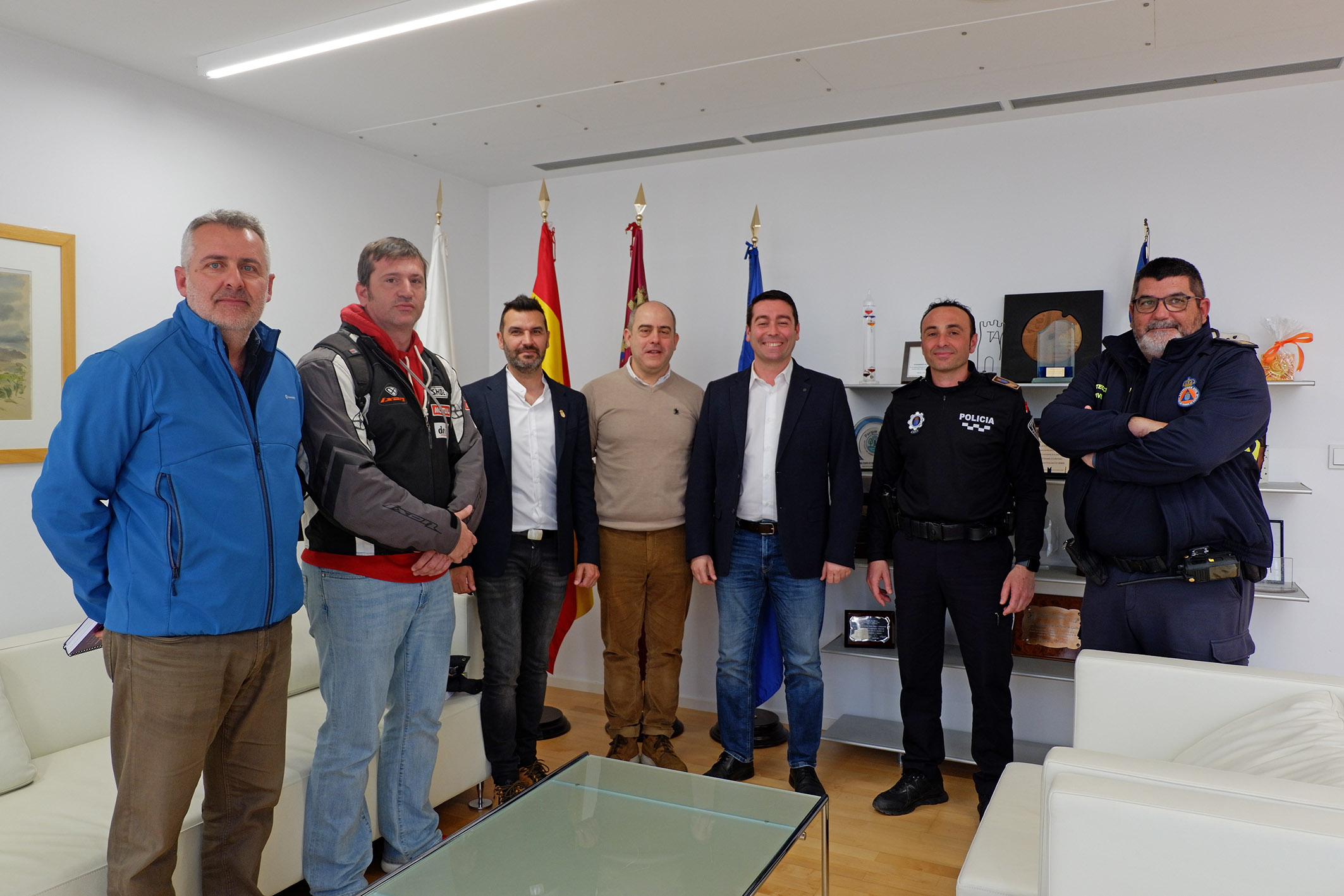El alcalde Pedro José Noguera se reúne con el director general de Seguridad y Emergencias
