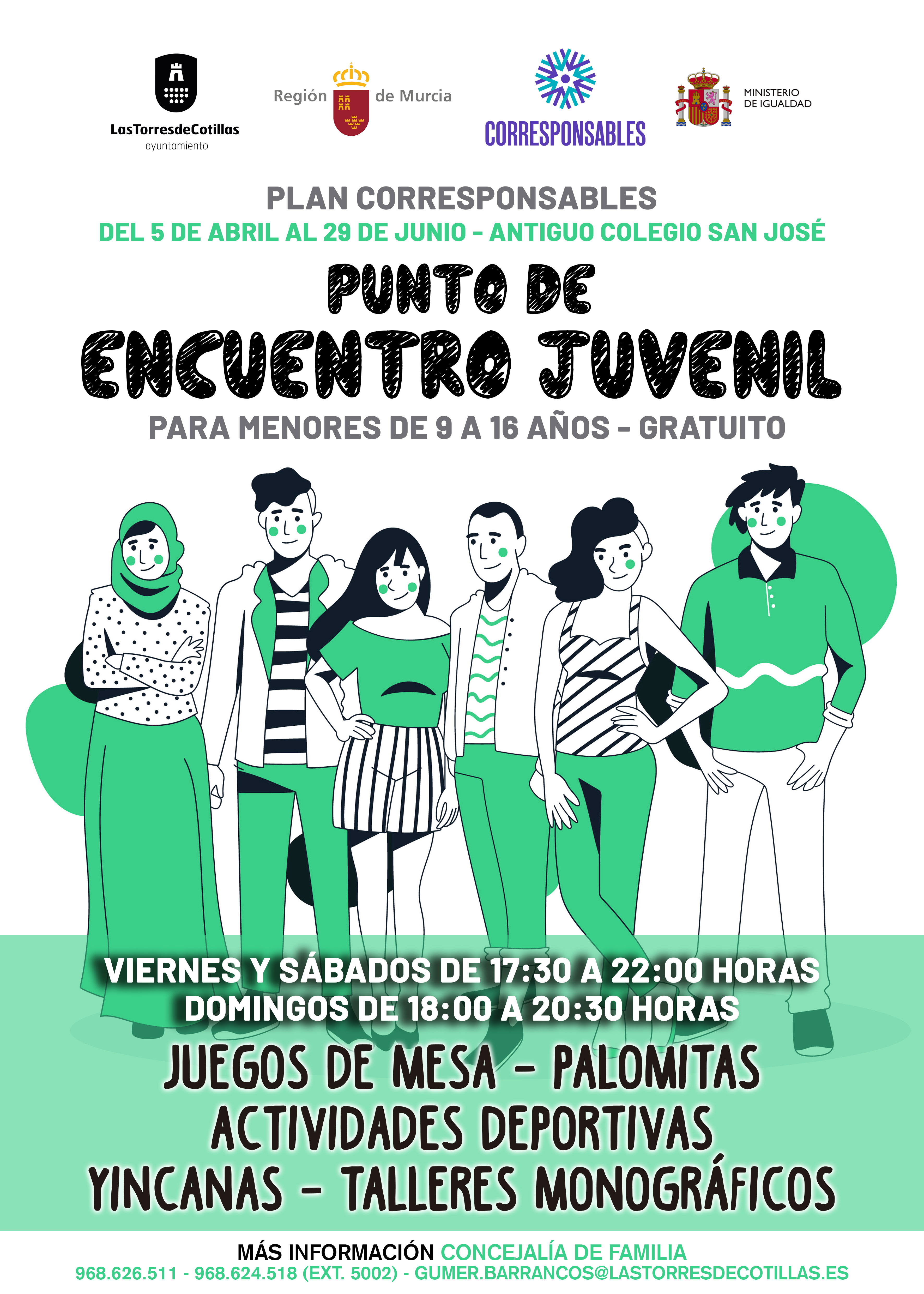 Una gran fiesta dará la bienvenida al punto de encuentro juvenil 