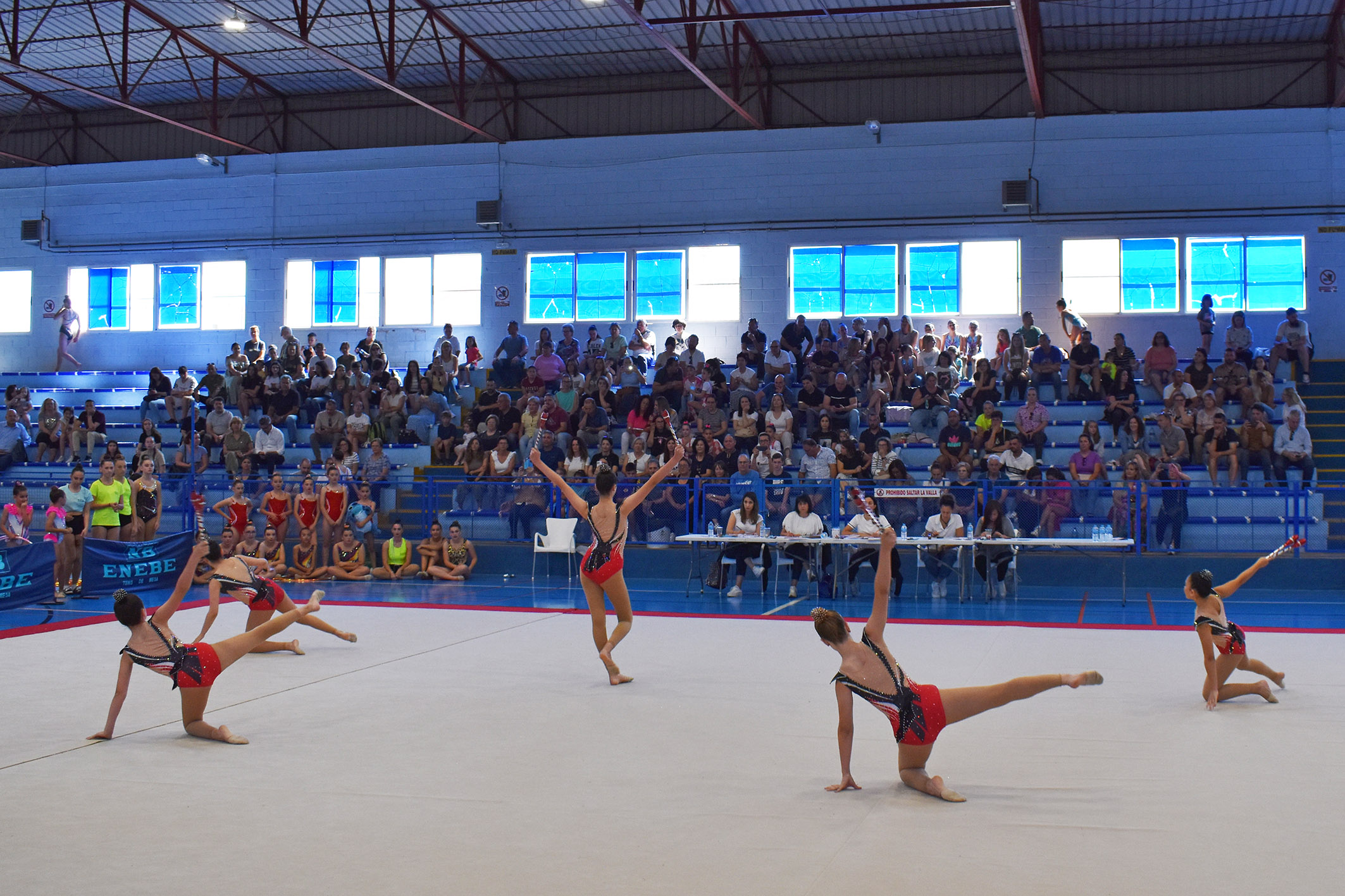 El I Torneo Interclubes Rítmica Las Torres, éxito de participación con más de 250 gimnastas
