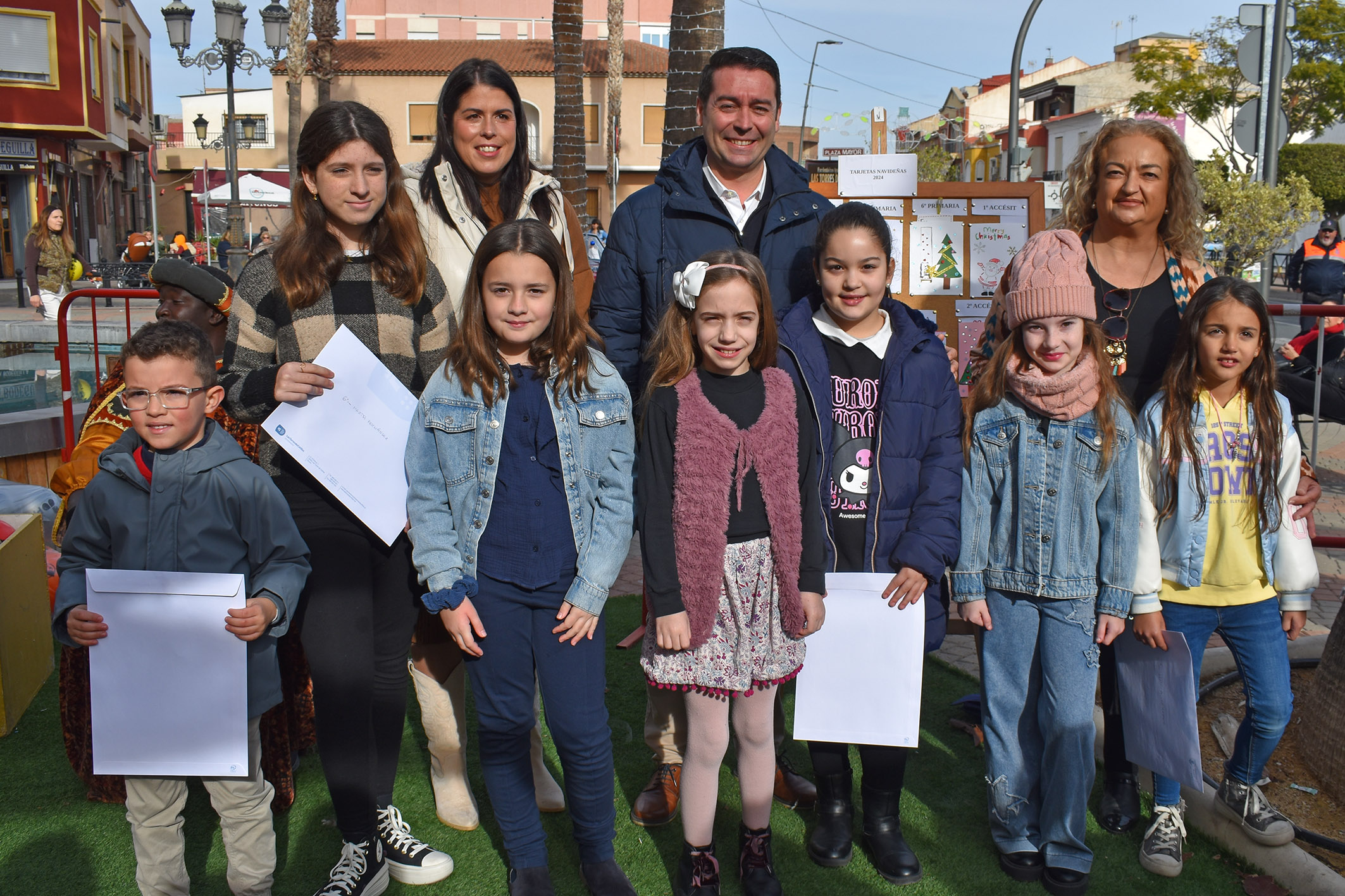 El concurso escolar de tarjetas navideñas entrega sus premios