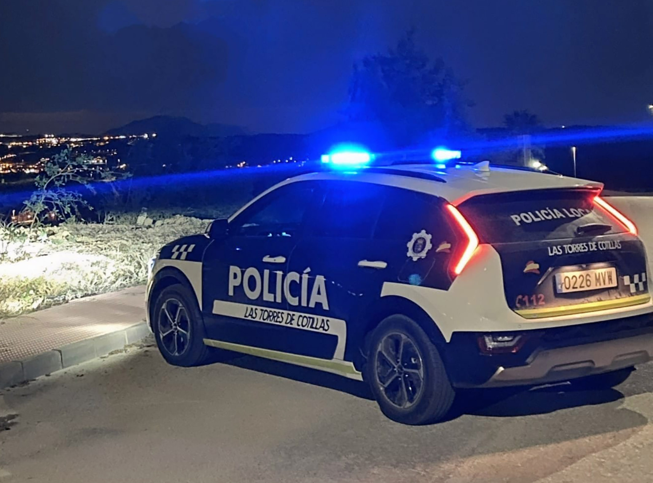 La Policía Local detiene a un conductor tras una persecución por el municipio