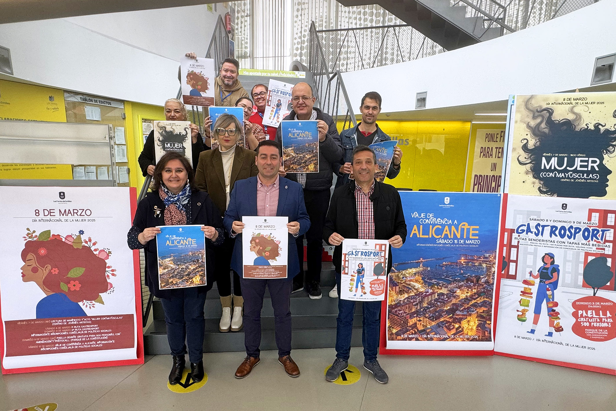 Senderismo gastronómico, un viaje de convivencia o una paella gigante para celebrar el 8 de marzo