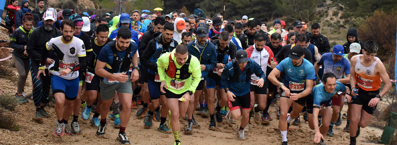Alfonso De Moya, Cristina González, Juan Francisco Morales y Sabina Rico se imponen en la III Trail Rambla Salada, que contó con más de 400 atletas