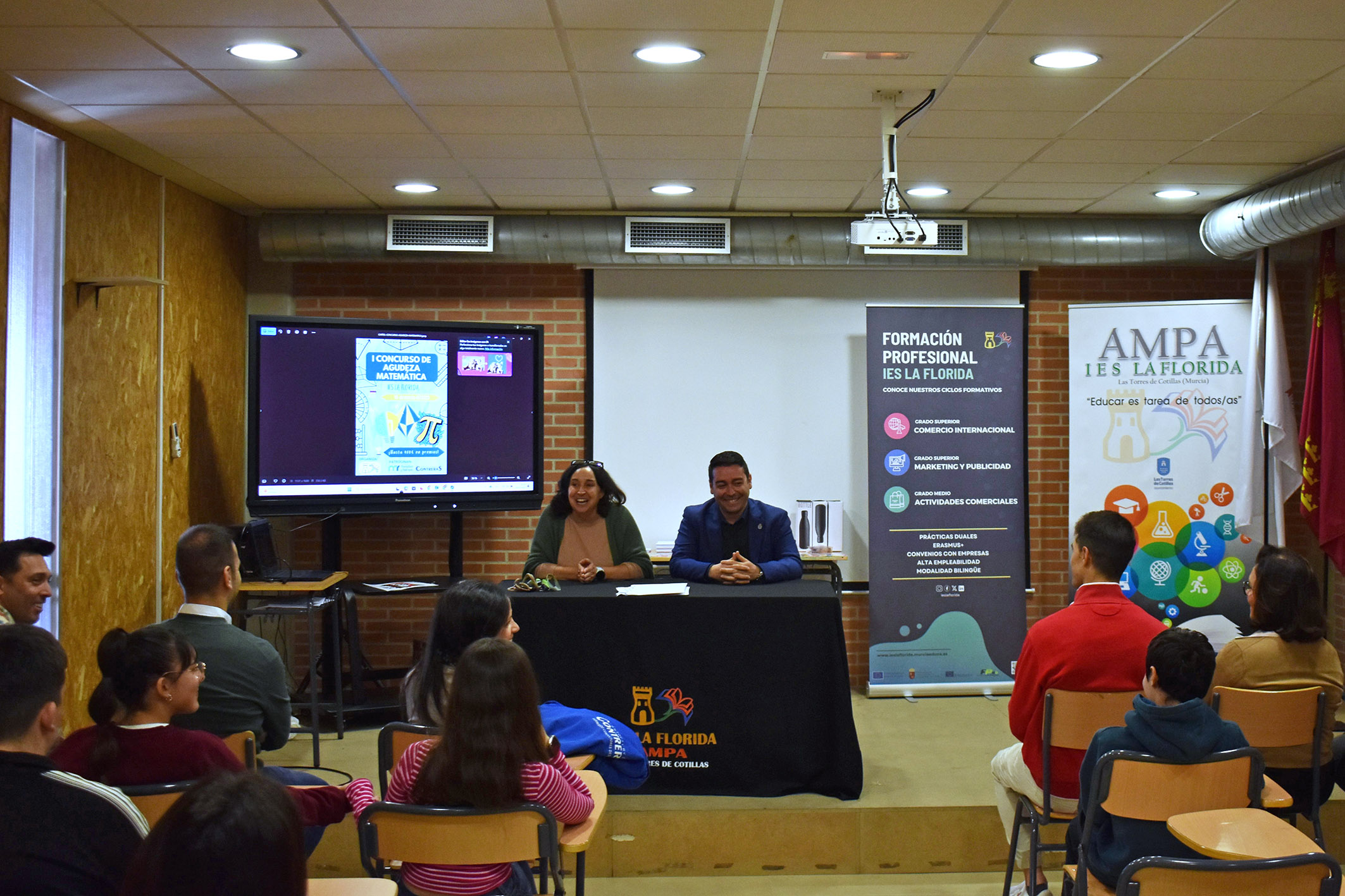 210 escolares participan en el I Concurso de Agudeza Matemática del IES La Florida