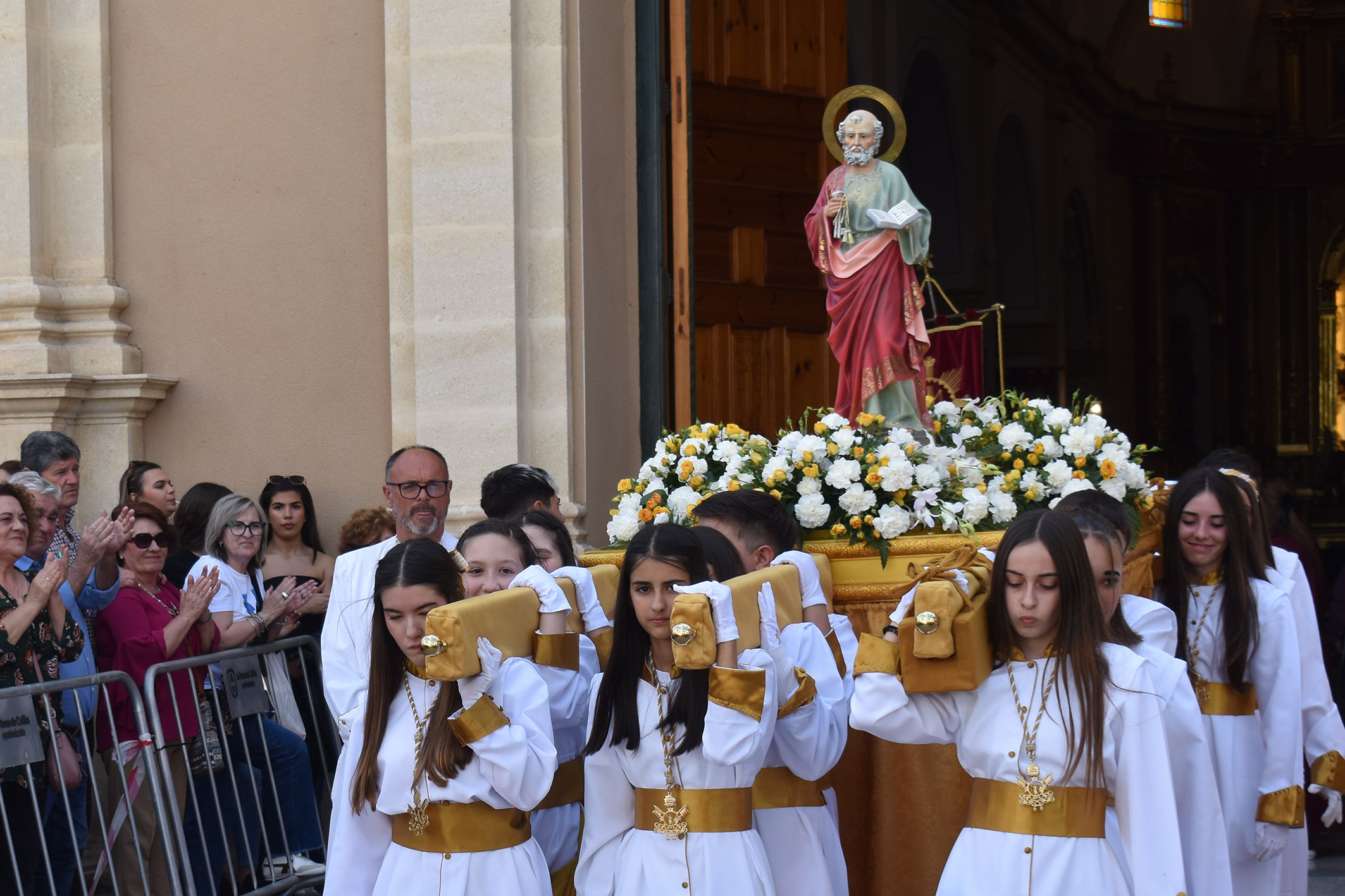 Los peques torreños protagonizan la primera procesión de la Semana Santa 2025