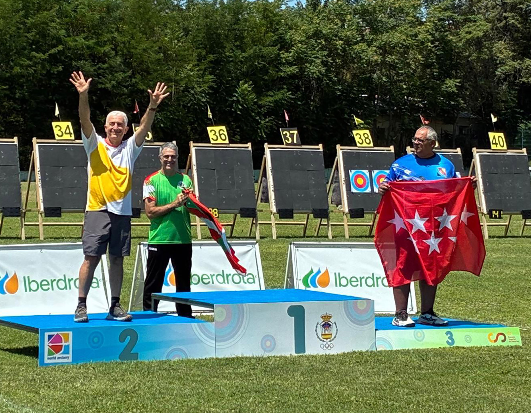 El arquero torreño Damián Ordóñez repite su subcampeonato de España de veteranos