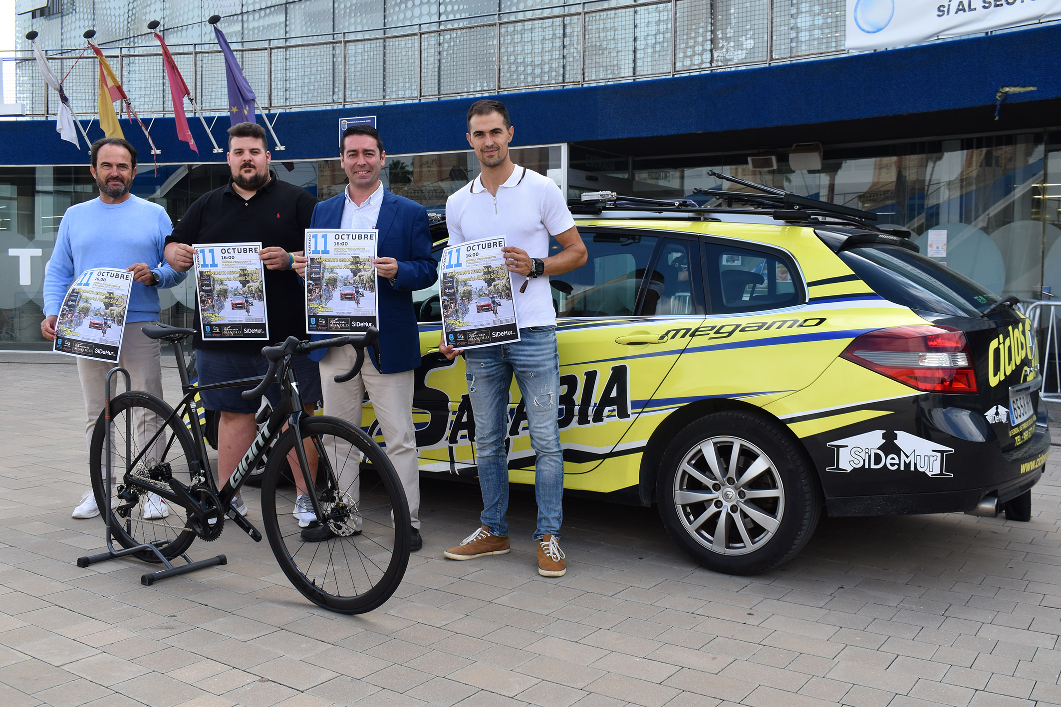 Las Torres de Cotillas acogerá el Campeonato Regional Máster – Memorial Antonio Sarabia de ciclismo