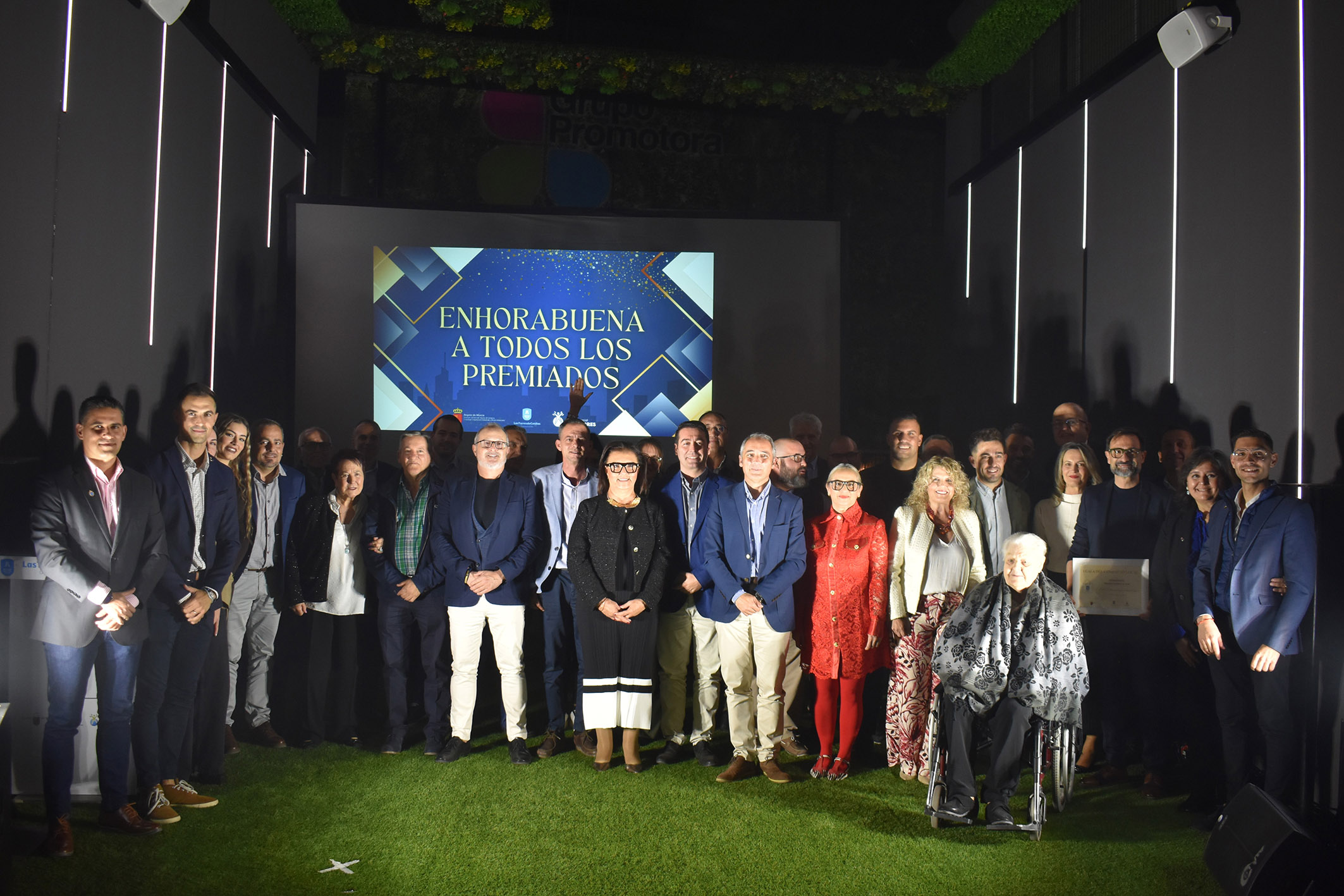 Charo Romero, Publimedia Eventos, Ciclos Sarabia, Panadería Paco, Blitz, Suministros Clemente, Onda 92 y Carnicería Carrillo, premiados en la I Gala del Comercio
