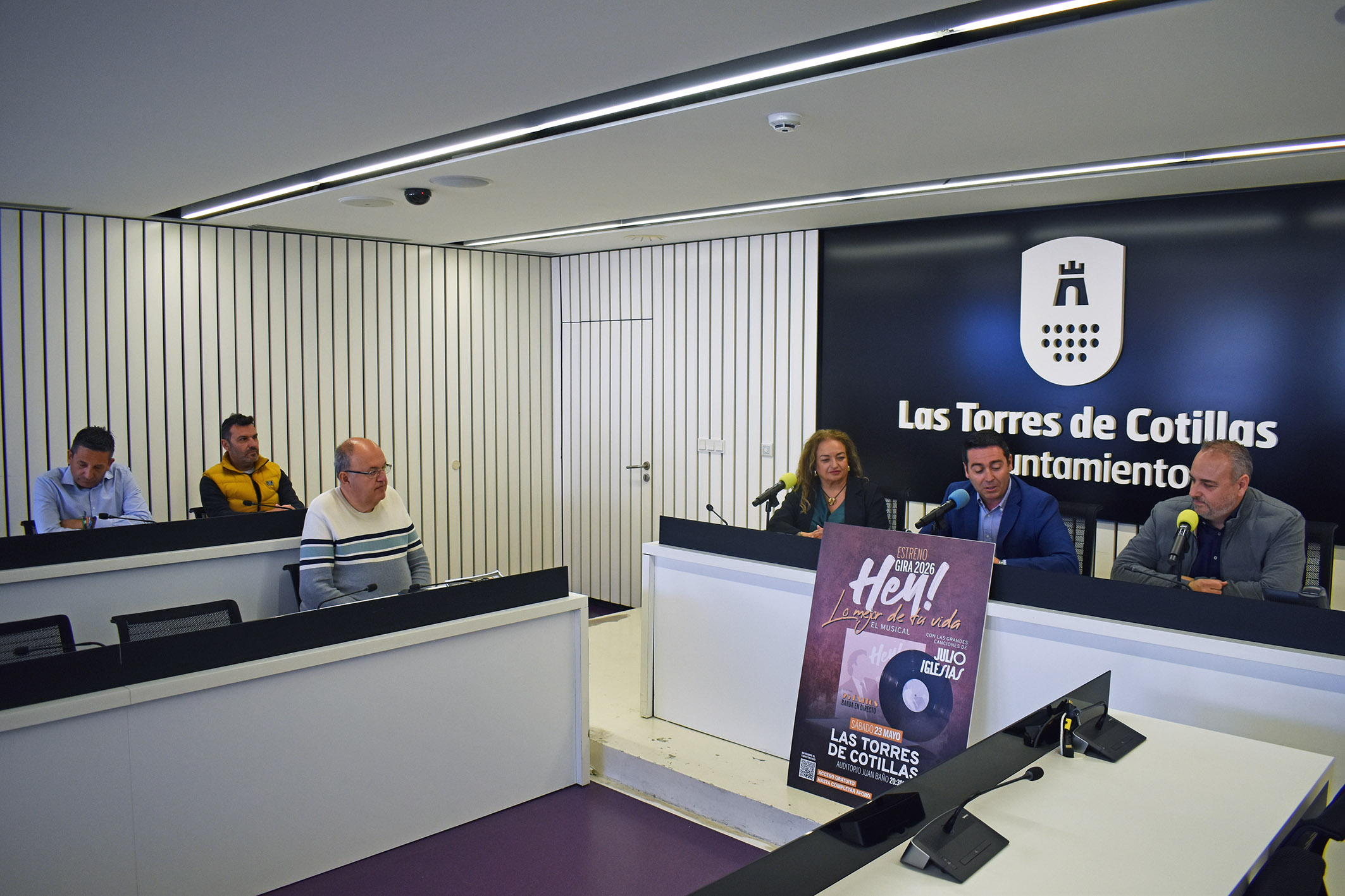 La gira 2026 del tributo musical a Julio Iglesias se estrenará en Las Torres de Cotillas