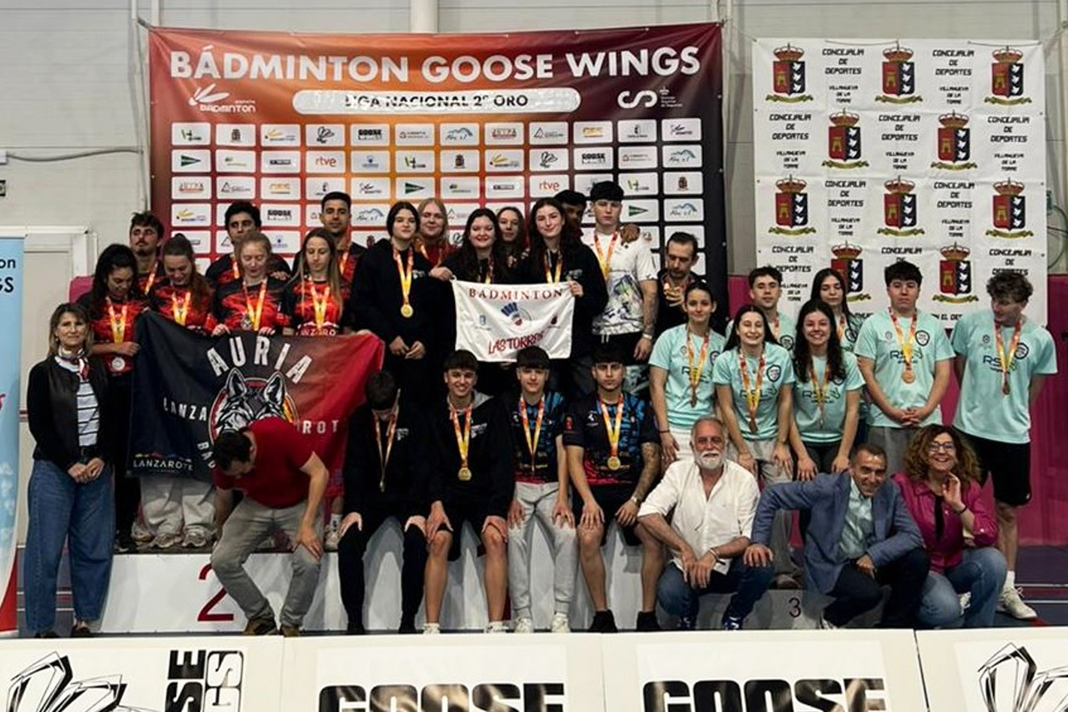 El Bádminton Las Torres asciende a 1ª División de Liga Nacional como campeón