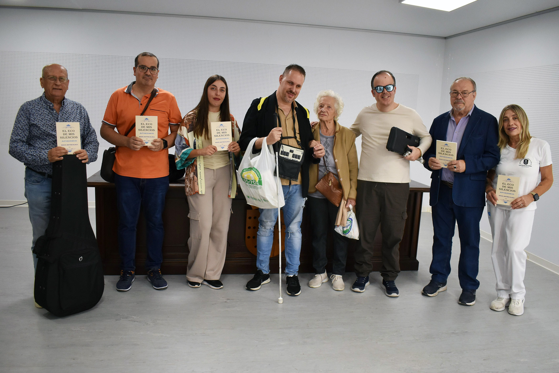 El escritor Manolo Martínez Blanca presenta en Las Torres de Cotillas su tercer libro, “El eco de mis silencios”