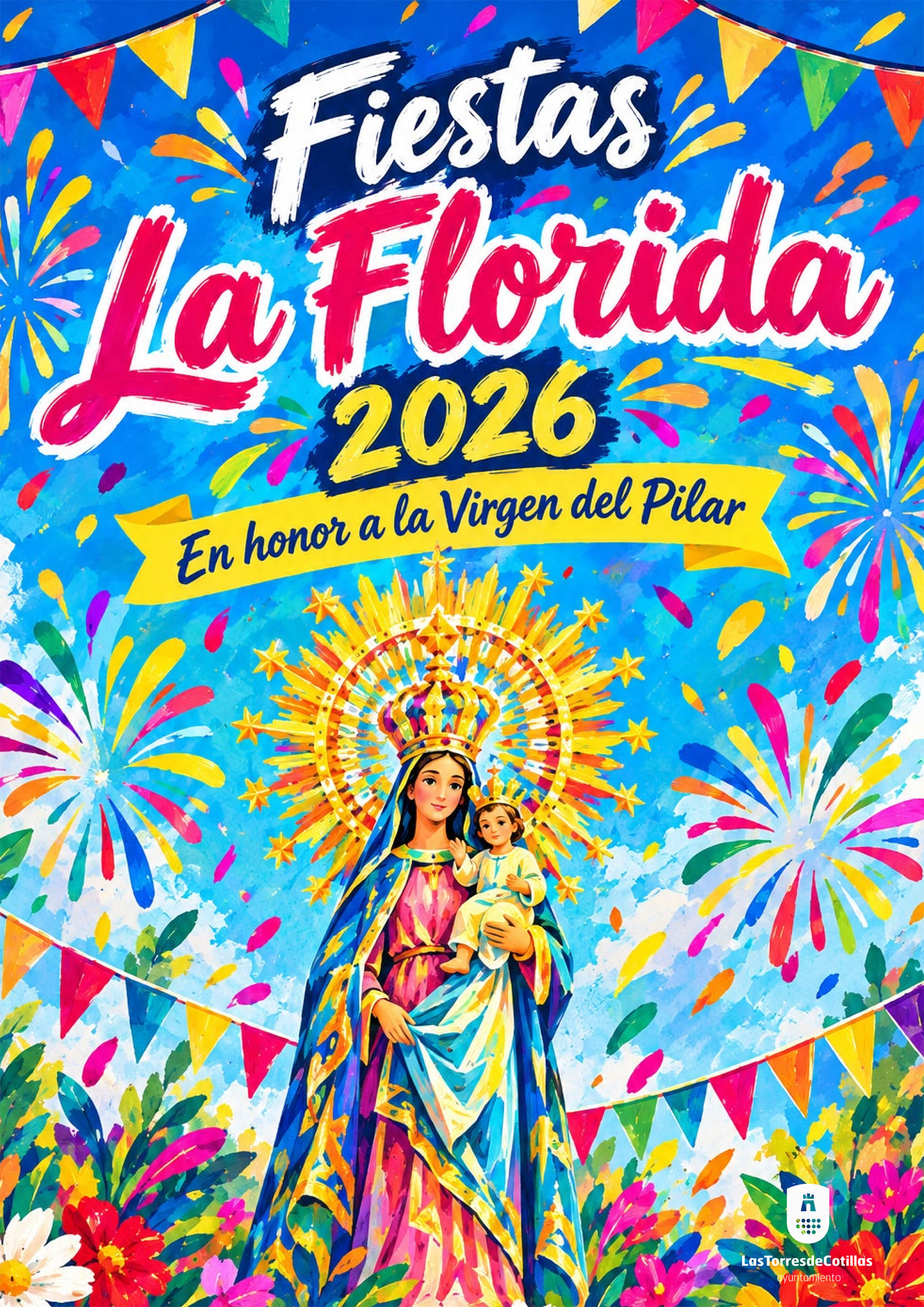 La Florida celebra sus fiestas en honor a la Virgen del Pilar con convivencia, música y tradición