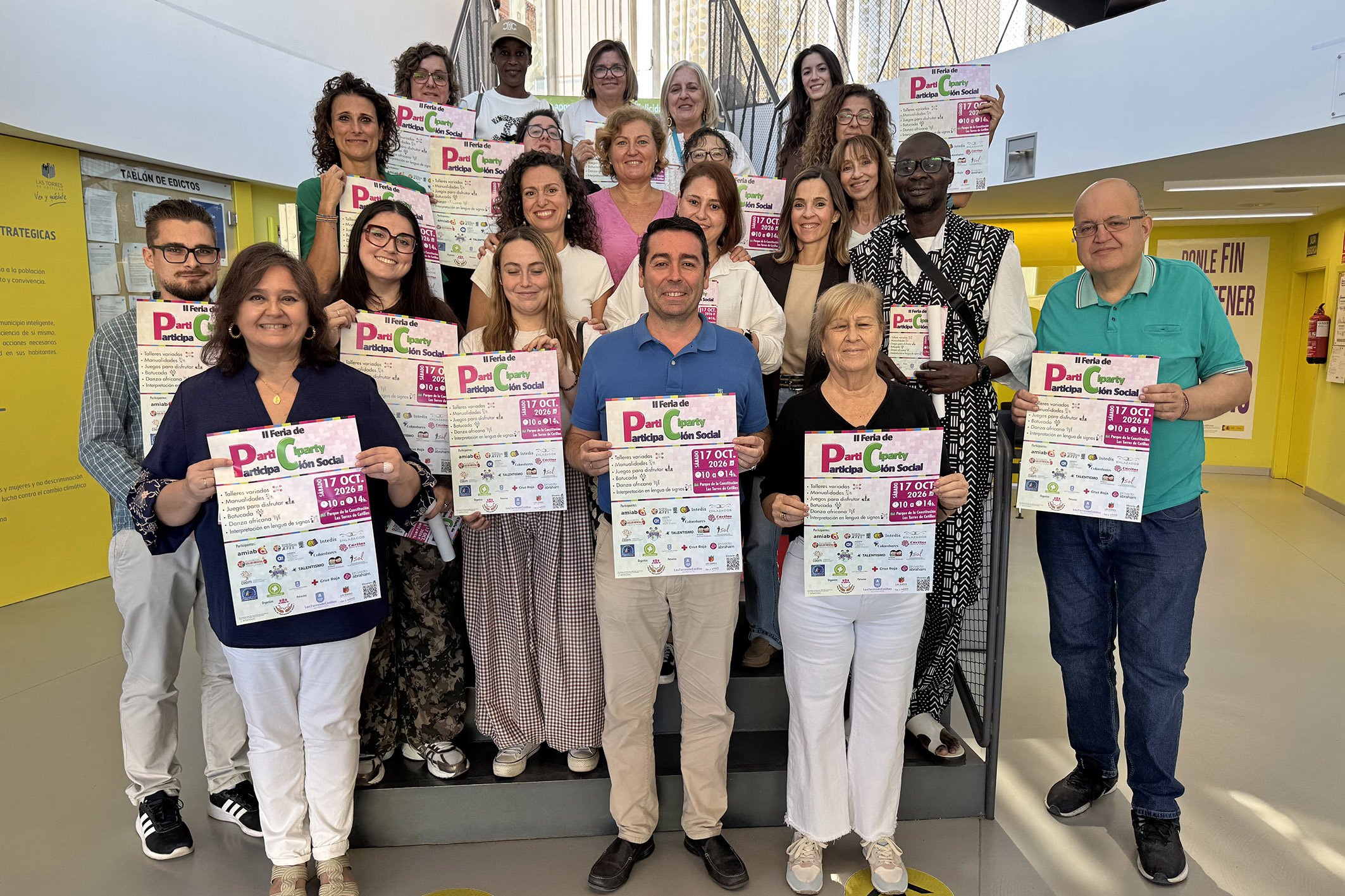 La “Participarty”, la gran fiesta de la participación social, vuelve con una mañana de diversión, convivencia e inclusión