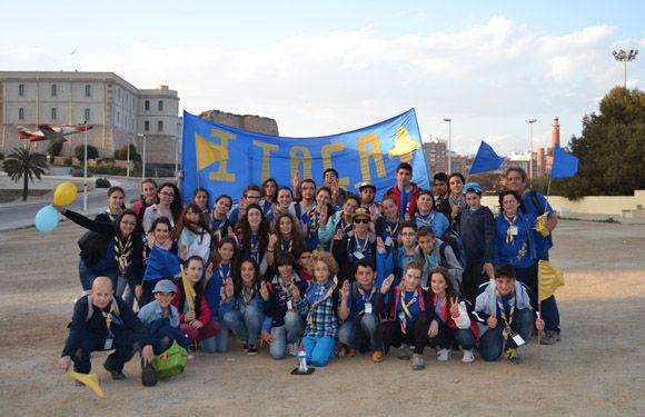El grupo +ìtaca torre+¦o, mejor animaci+¦n del festival regional de canci+¦n scout2
