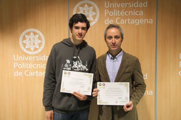 El joven torre+¦o Jorge C+ímara, del IES  Salvador Sandoval obtiene una Menci+¦n Honor+¡fica en la Olimpiada Matem+ítica