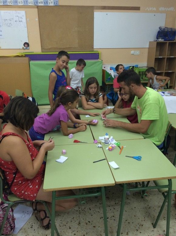 Cerca de 200 niños disfrutan de la Escuela de Vacaciones de Verano torreña2