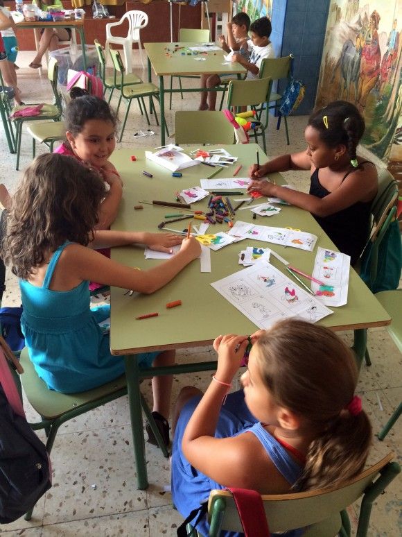 Cerca de 200 niños disfrutan de la Escuela de Vacaciones de Verano torreña3