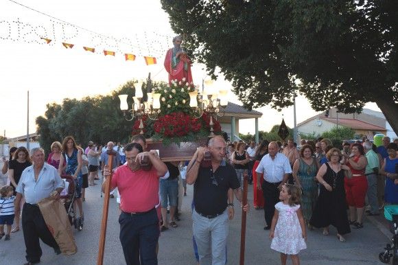 San Joaquín toma las calles en la pedanía de La Loma 2