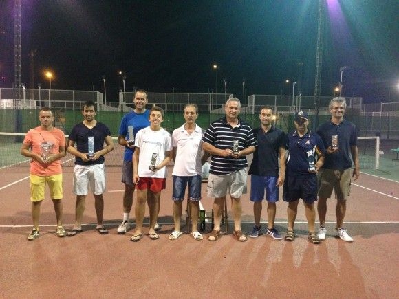 Finalistas torneo de tenis - Fiestas de Las Torres