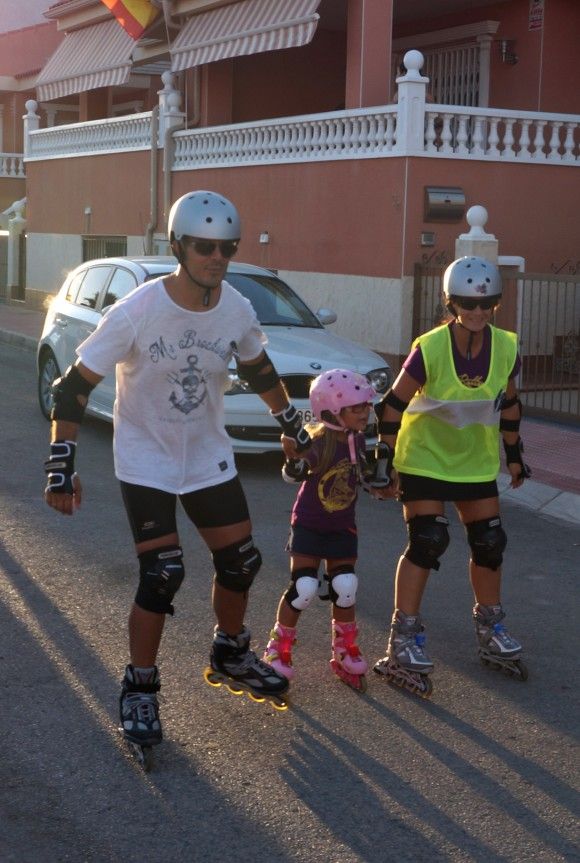 La ruta solidaria de patinaje torreña contra la leucemia infantil recauda cerca de 500 euros3