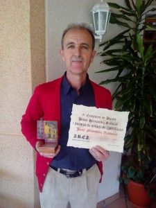 El poeta torreño José Martínez gana el  “V Certamen Internacional de Poesía de Rubí