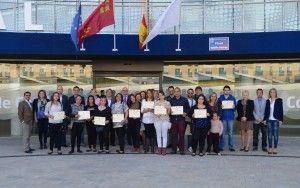Entregados los diplomas del curso de competencias laborales para jóvenes desempleados en Las Torres de Cotillas