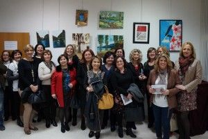 Exposición taller pintura Día de la Mujer - Las Torres de Cotillas