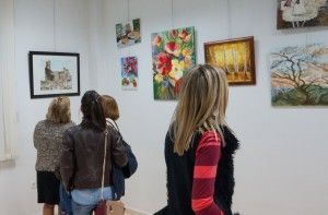 Exposición taller pintura Día de la Mujer - Las Torres de Cotillas3