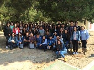 Los alumnos de 2º de Bachillerato del IES “Salvador Sandoval” torreño visitan la Universidad de Murcia