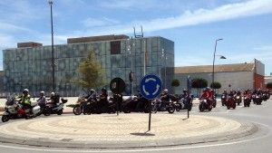 Las Torres de Cotillas disfrutó del gran espectáculo de la “XX Ruta Mototurística por la Vida”