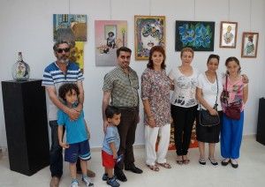 La artista torreña Joaquín García Peñalver muestra sus obras en la Casa de la Cultura “Pedro Serna”