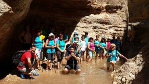 Los Peregrinos de Las Torres de Cotillas visitaron la zona del río Chícamo