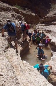 Los Peregrinos de Las Torres de Cotillas visitaron la zona del río Chícamo2