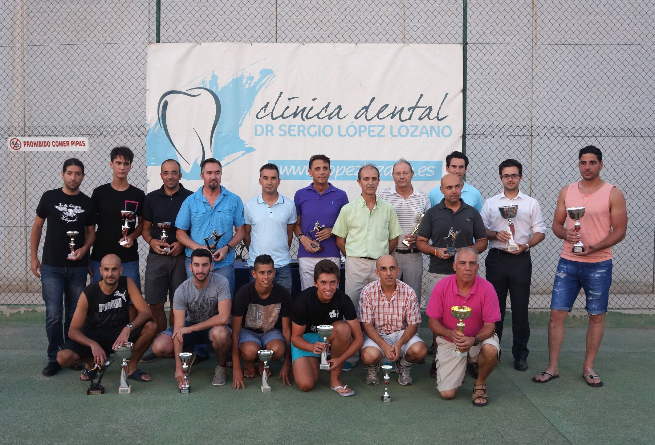 Abel García gana la liga local de tenis de Las Torres de Cotillas