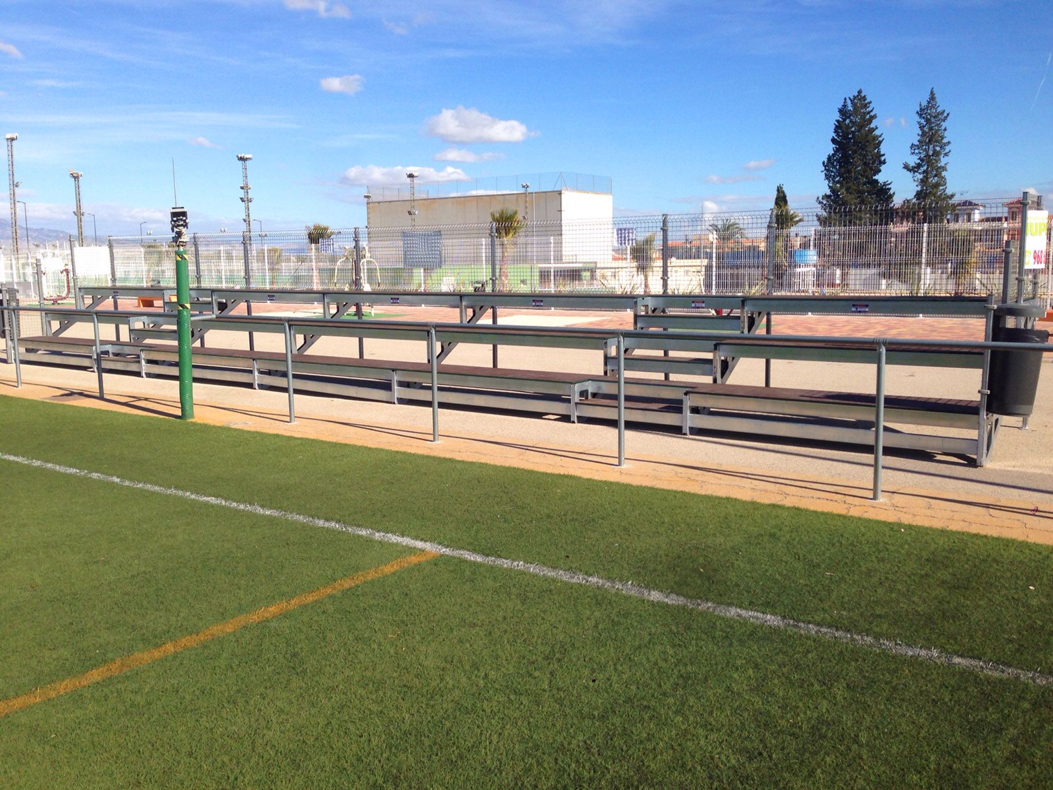 Gradas supletorias campo fútbol - Las Torres de Cotillas2