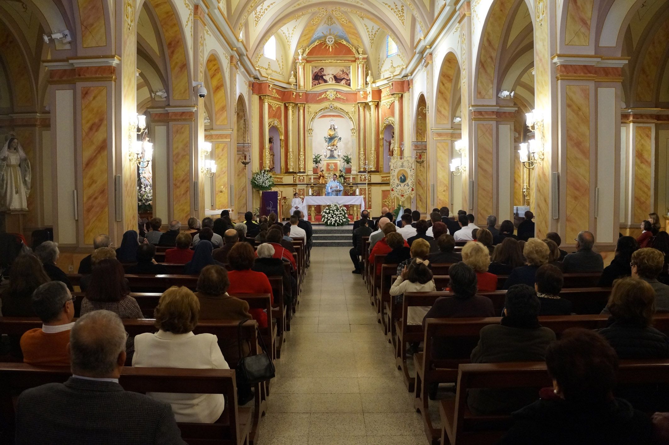 La Policía Local torreña celebró la Purísima Concepción con una misa y una procesión