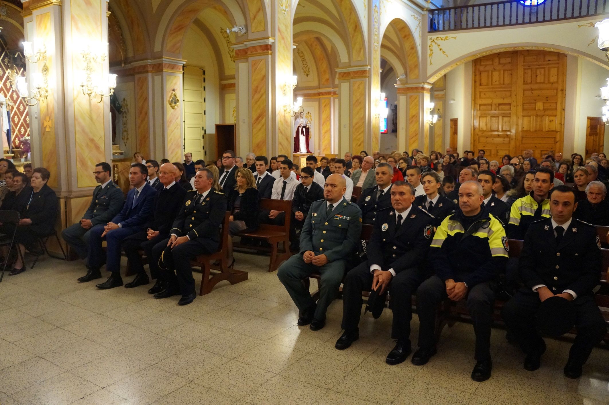 La Policía Local torreña celebró la Purísima Concepción con una misa y una procesión2