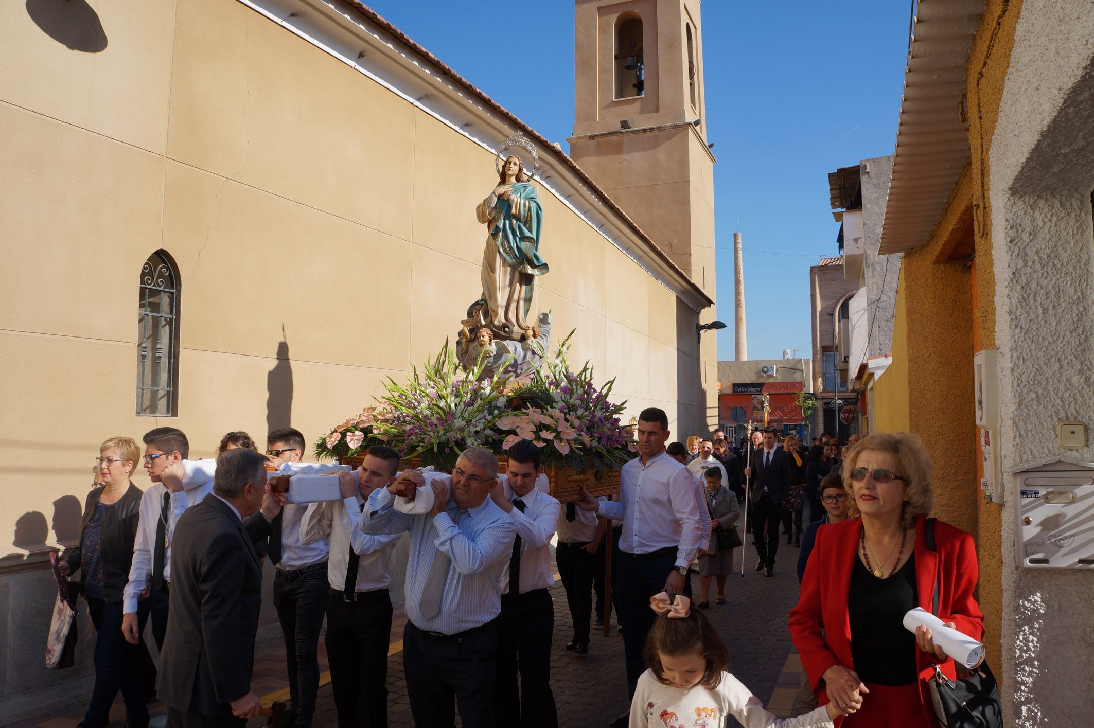 La Policía Local torreña celebró la Purísima Concepción con una misa y una procesión6