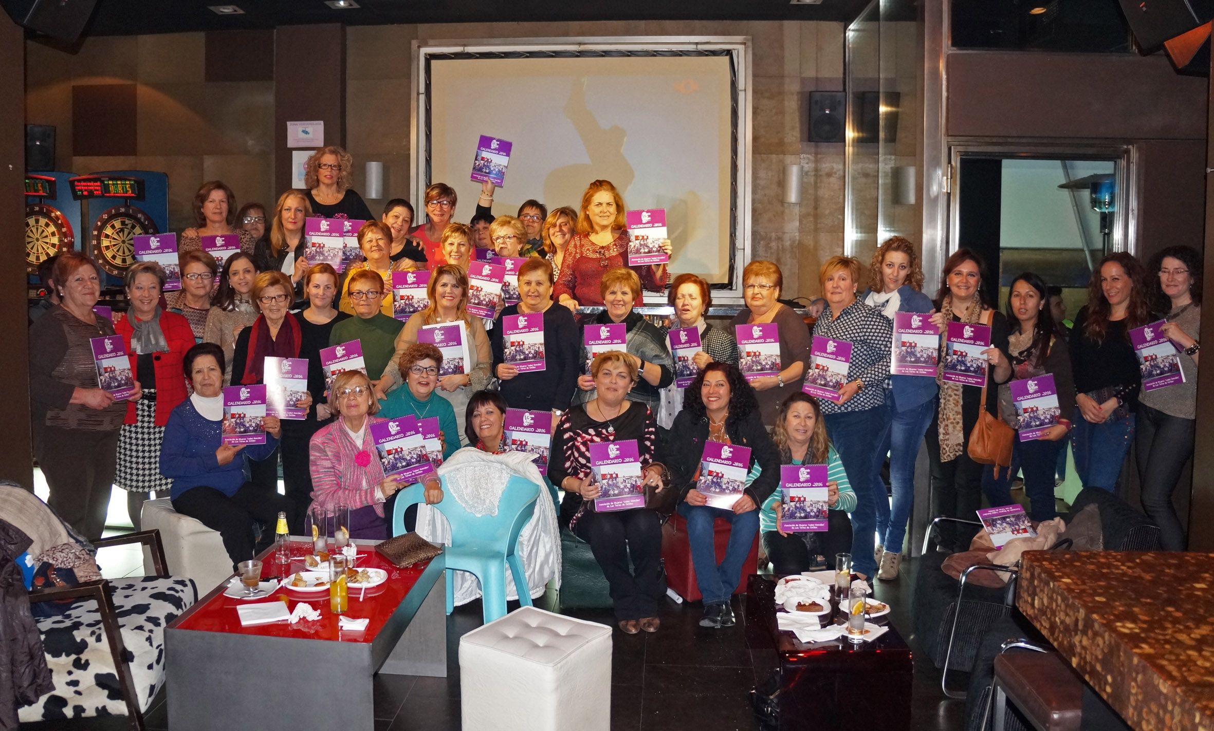Todos los días de 2016 con las mujeres de la asociación “Isabel González” torreña