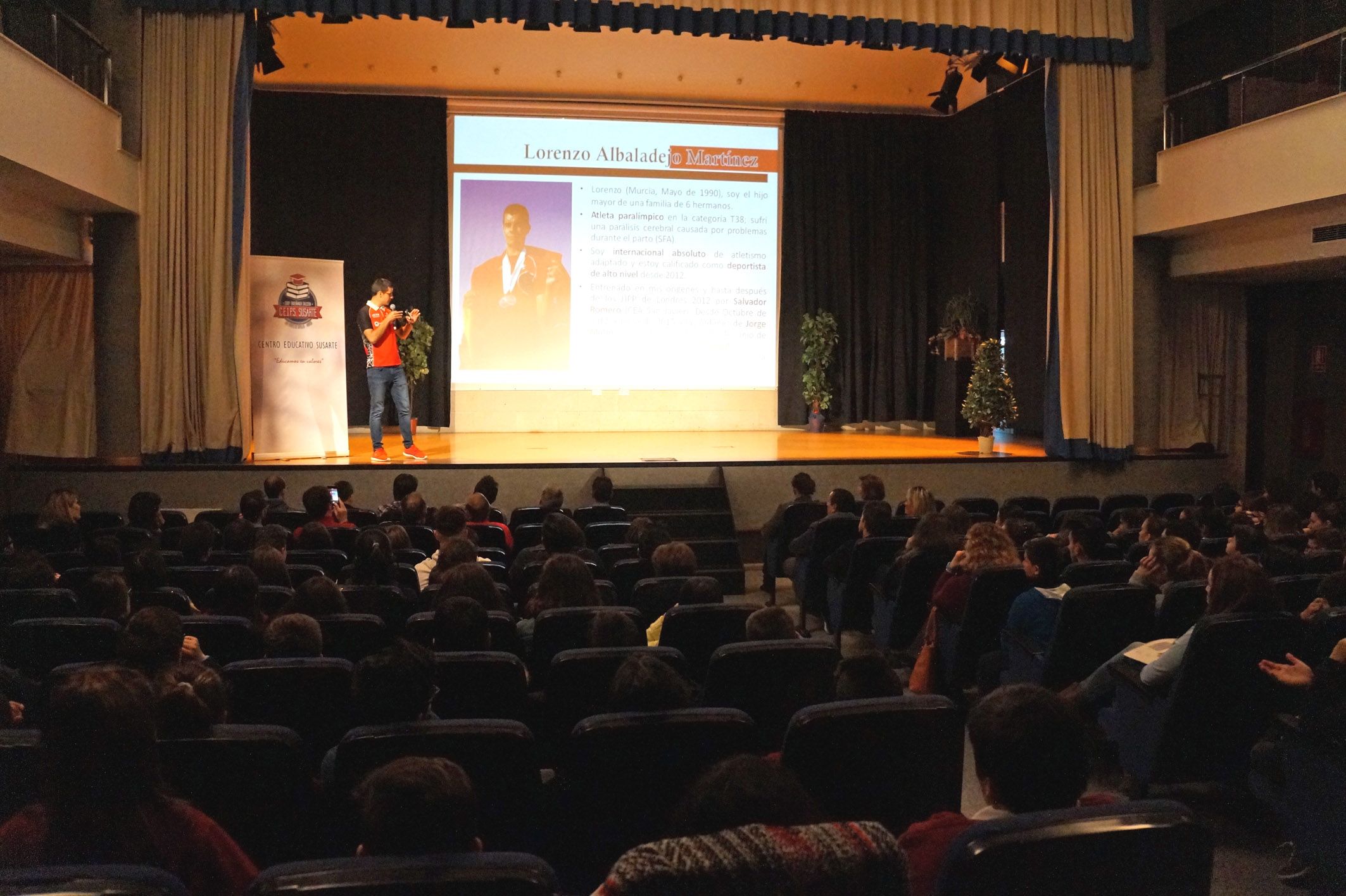 Arranca con el atleta paralímpico Lorenzo Albaladejo un proyecto regional de promoción escolar de los valores de los deportistas de alto nive5