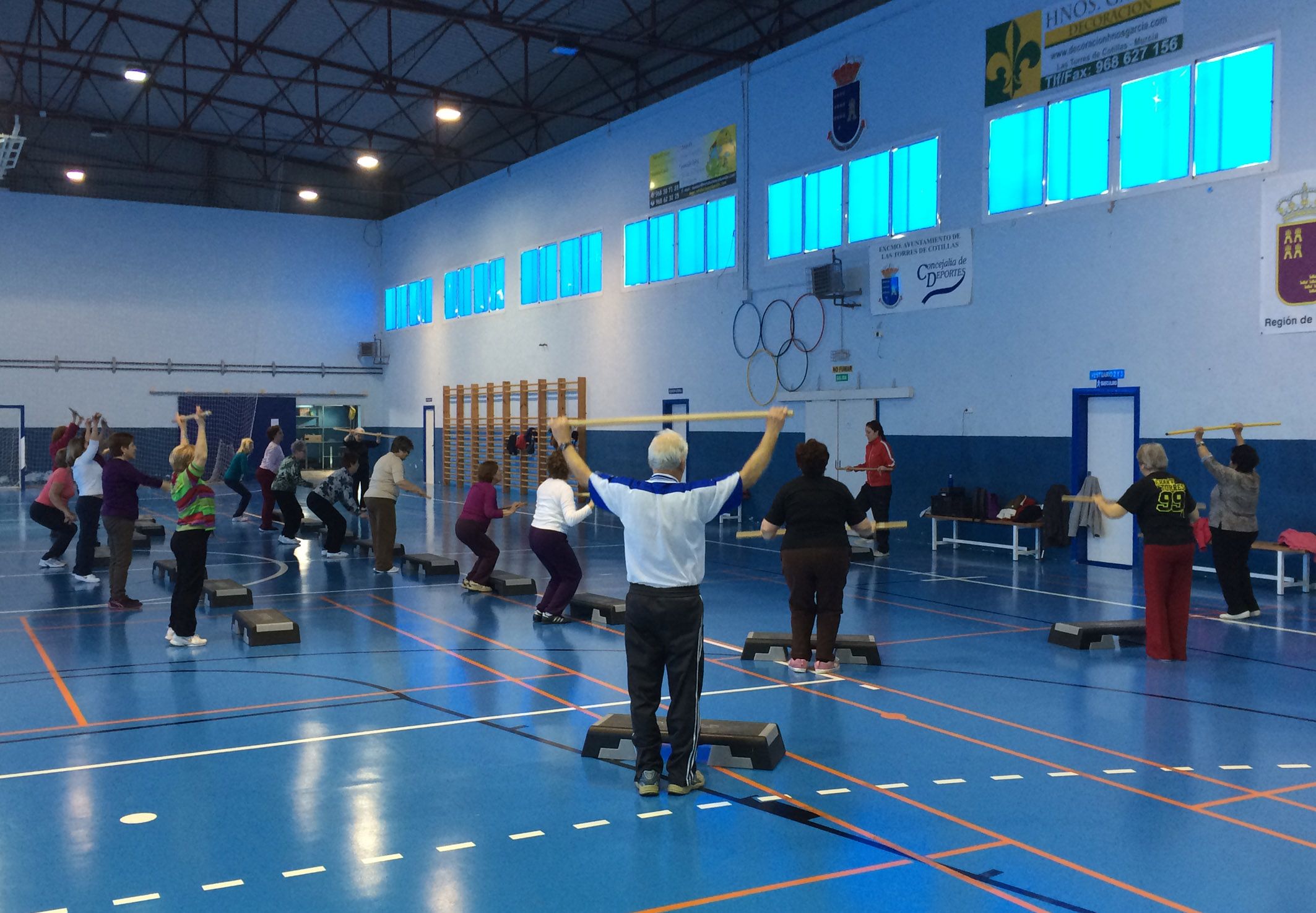 Cursos de gerontogimnasia - Las Torres de Cotillas