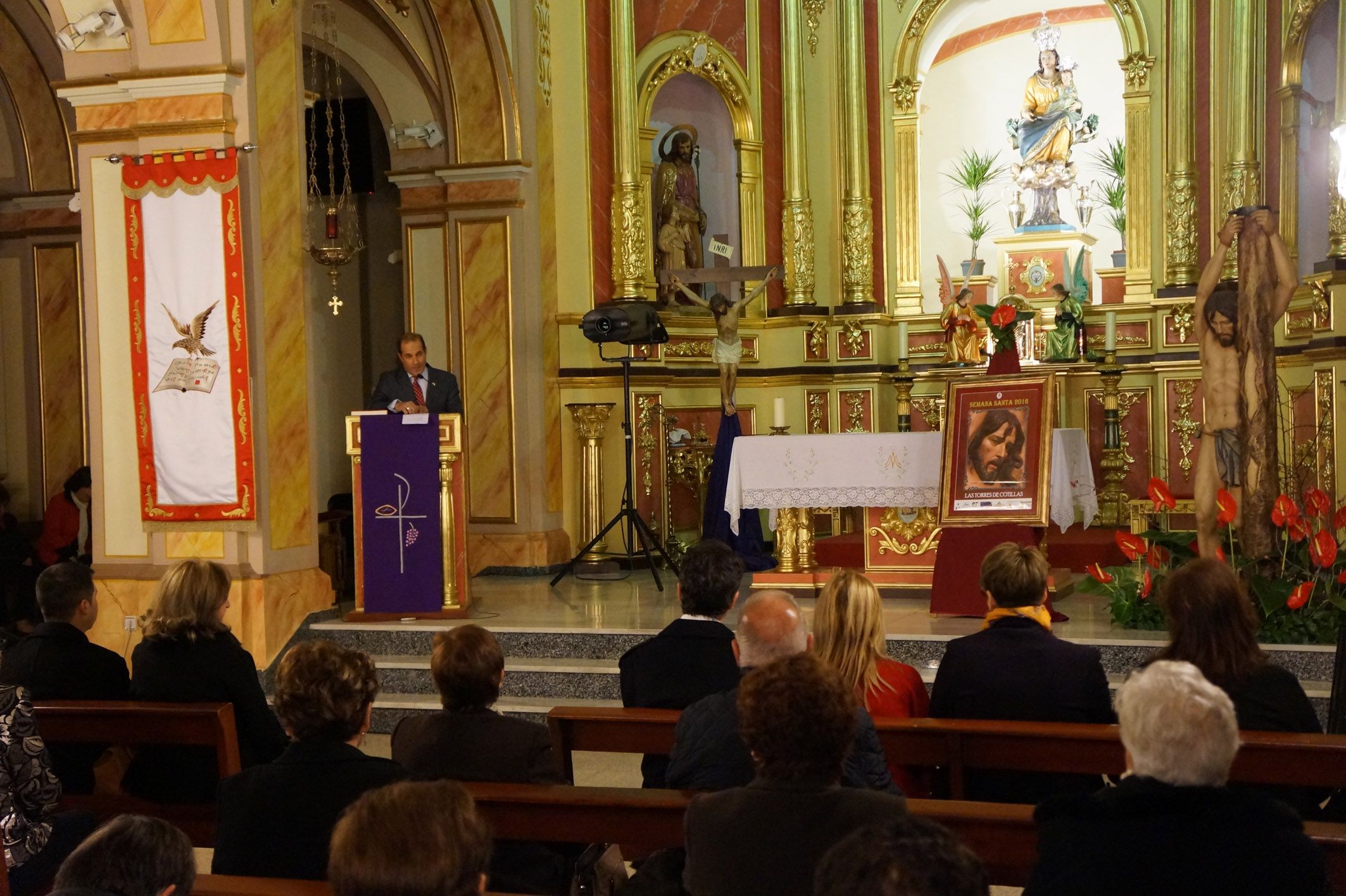 El Cristo de la Flagelación, protagonista del cartel de la Semana Santa torreña 2