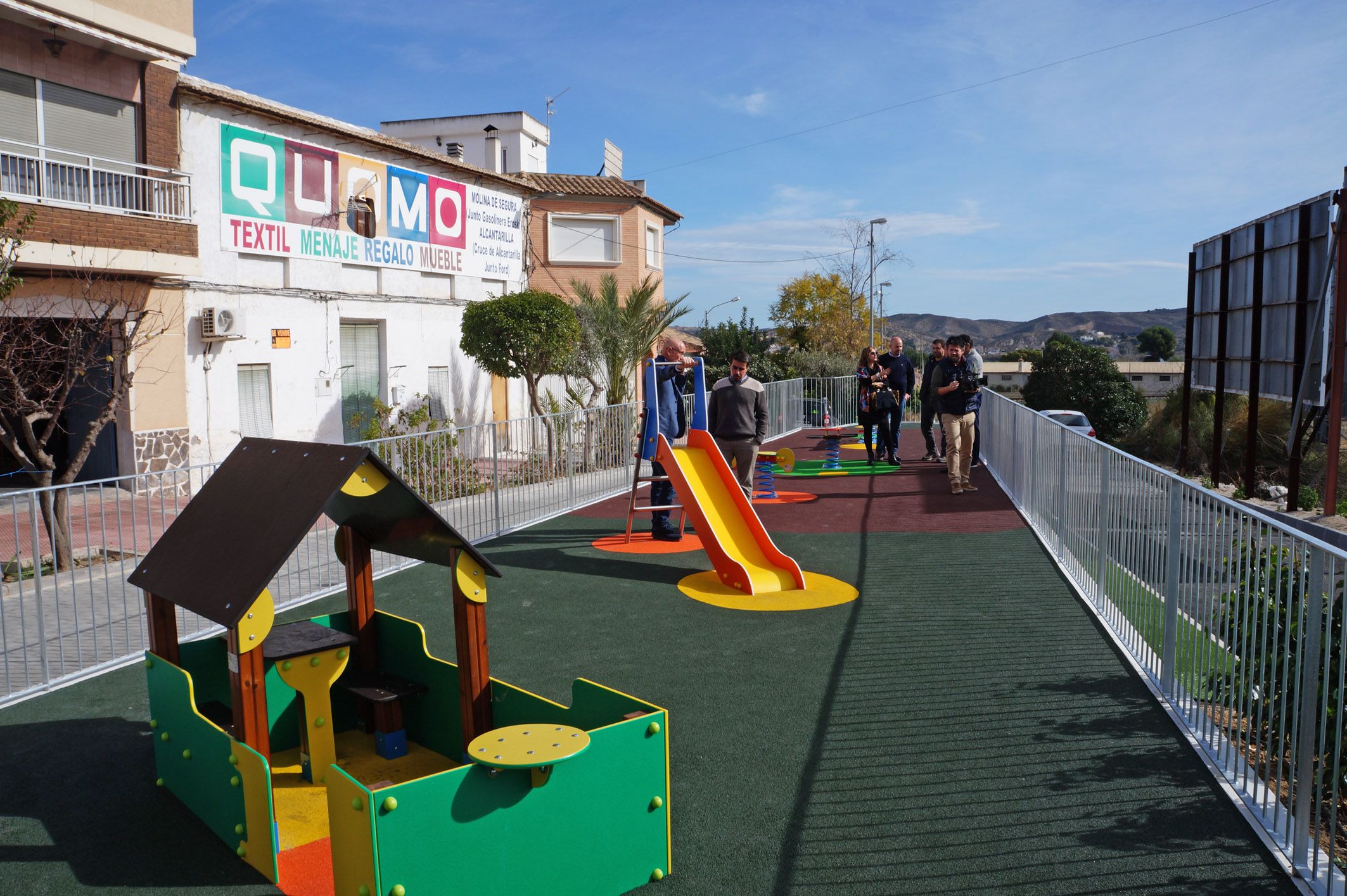 La Media Legua torreña cuenta ya con un parque totalmente renovado