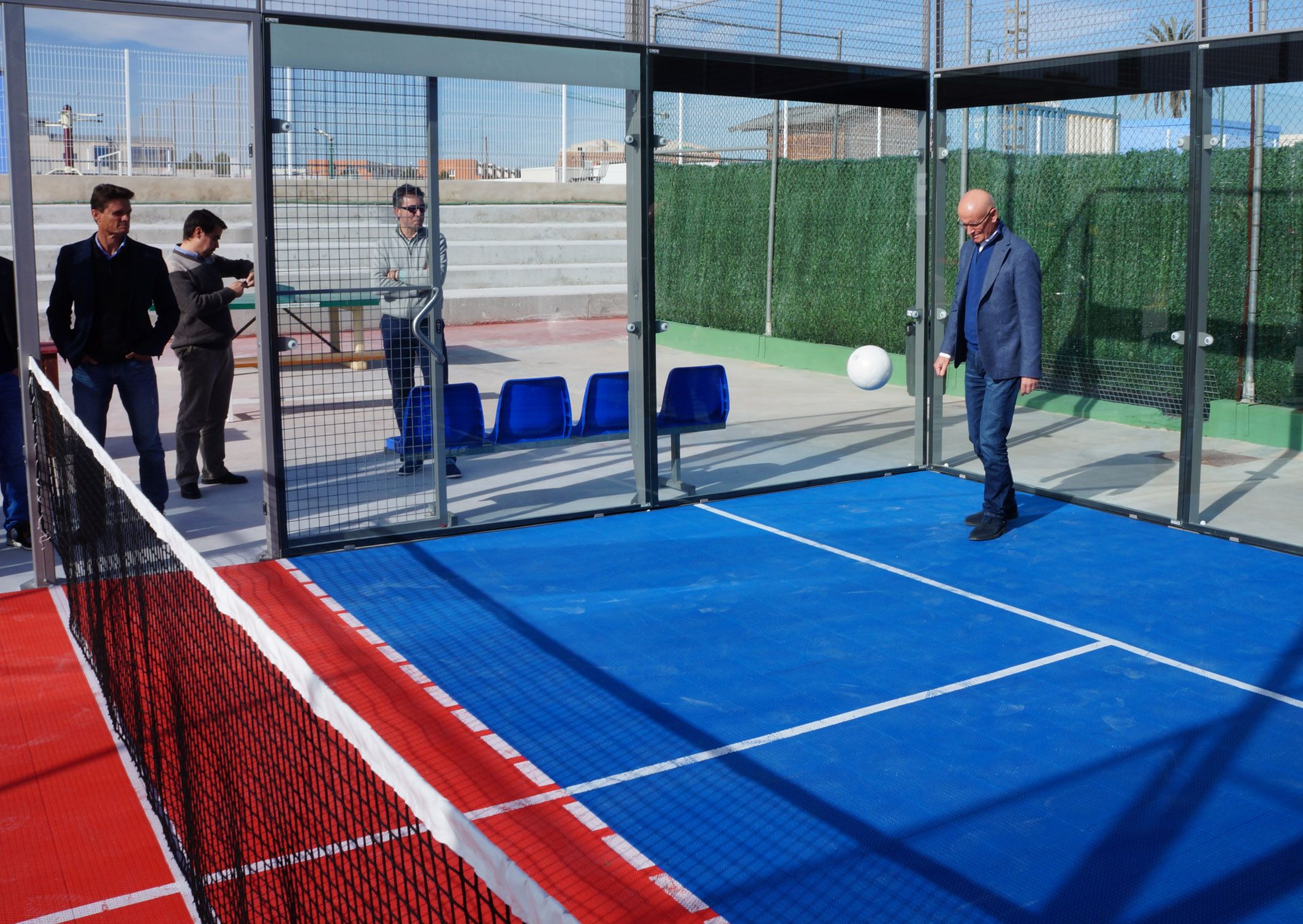 Las Torres de Cotillas inaugura la primera pista de pádbol de la Región de Murcia2