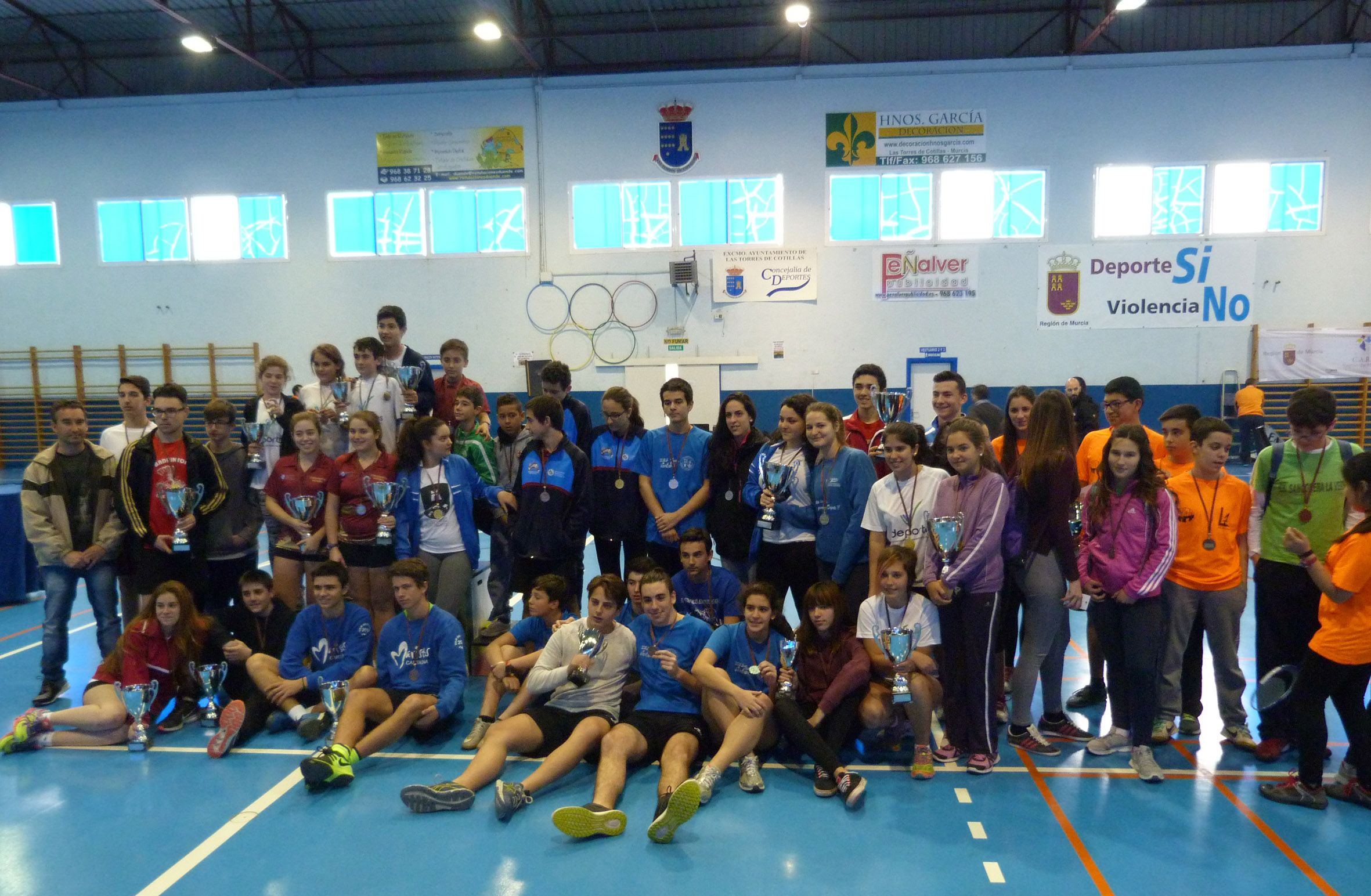 Los torreños brillan en casa en la final del Programa Regional de Deporte en Edad Escolar de bádminton6