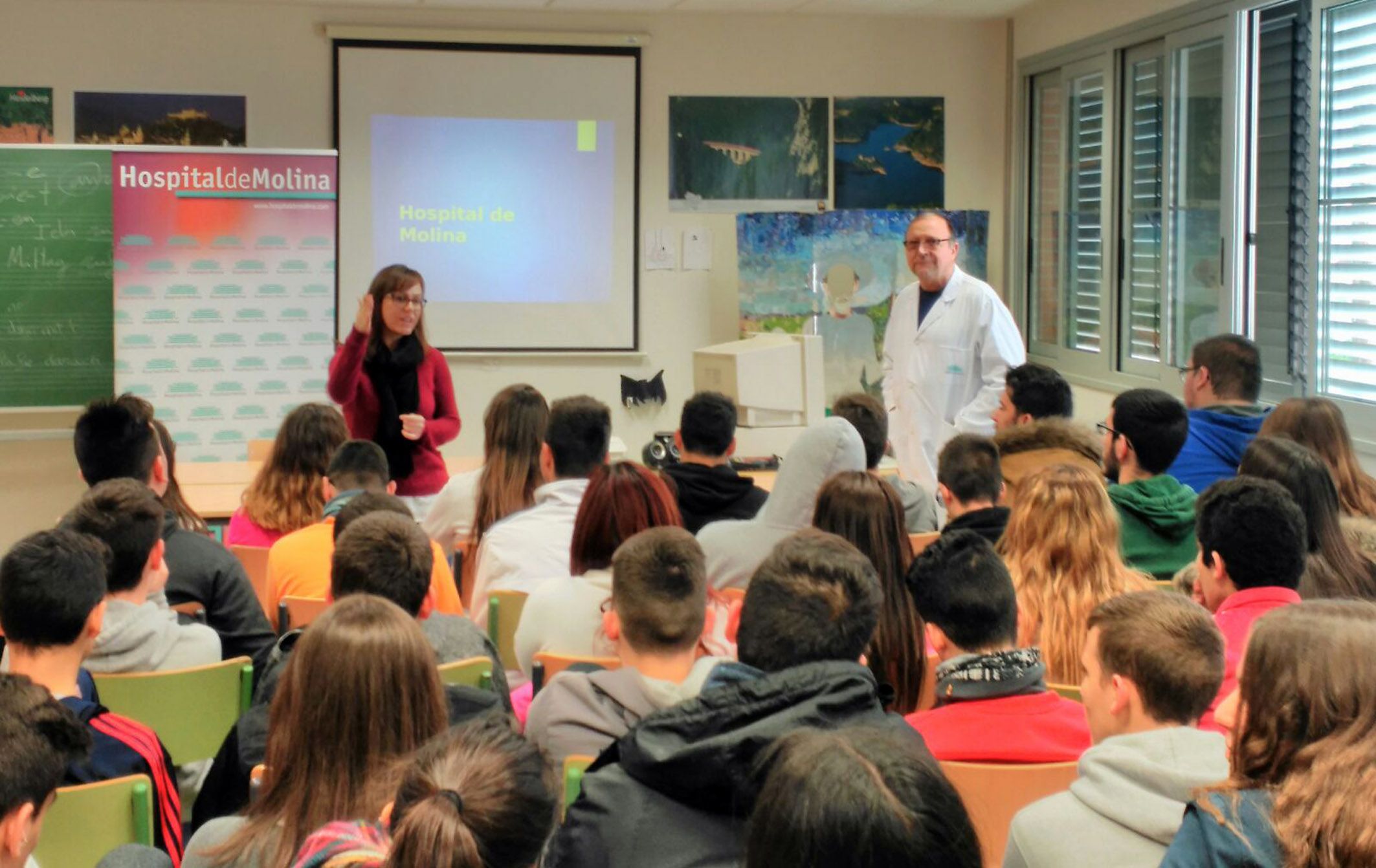 Charla Hospital de Molina - IES La Florida Las Torres de Cotillas