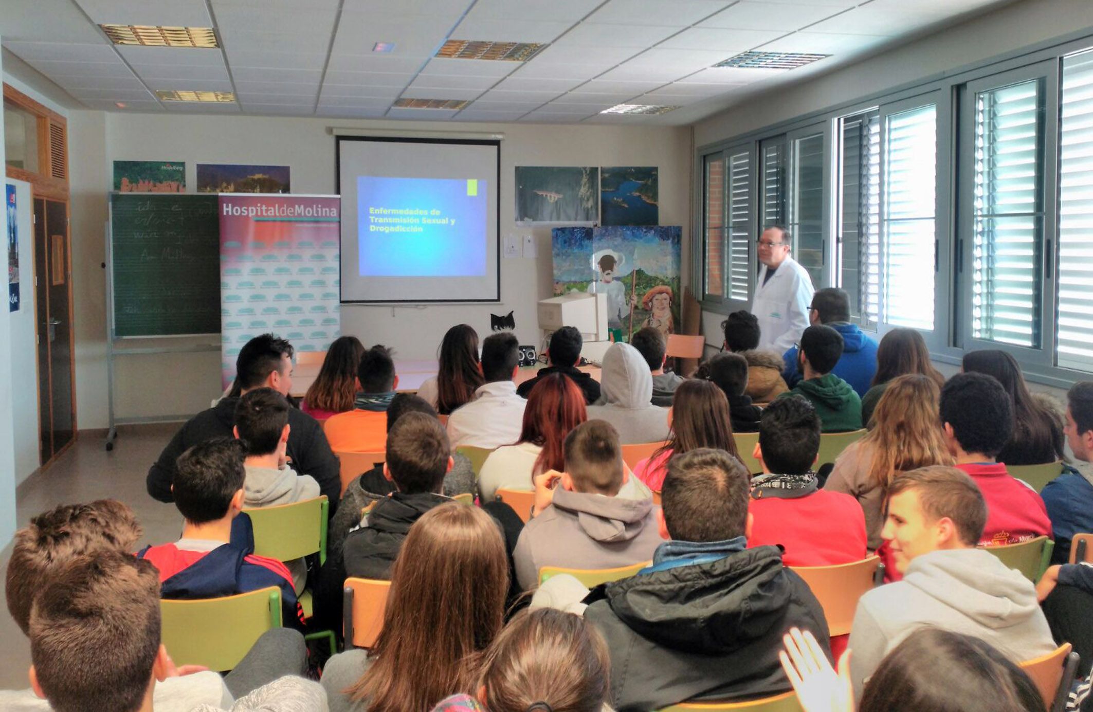 Charla Hospital de Molina - IES La Florida Las Torres de Cotillas3